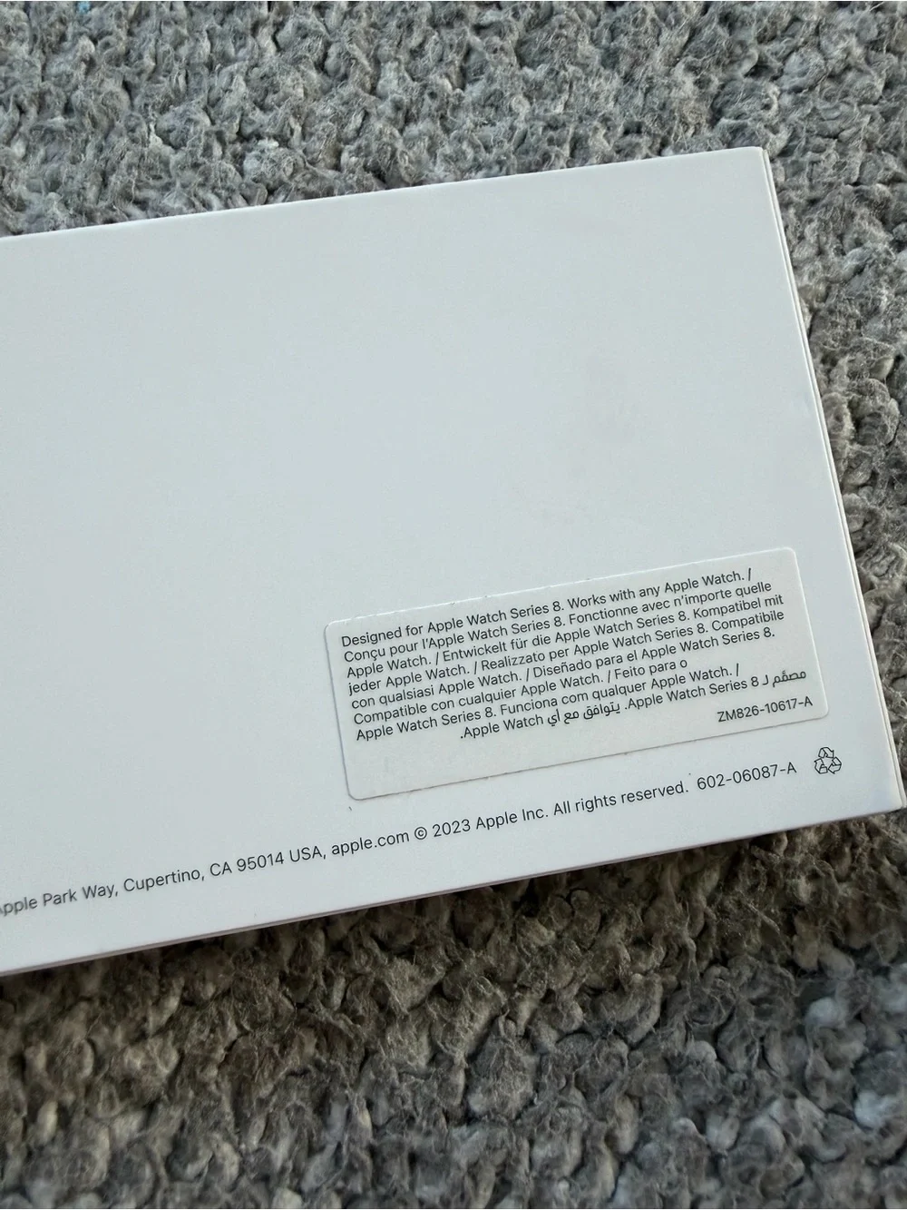 Apple Watch Sport Band 41mm Starlight - NIB Genuine